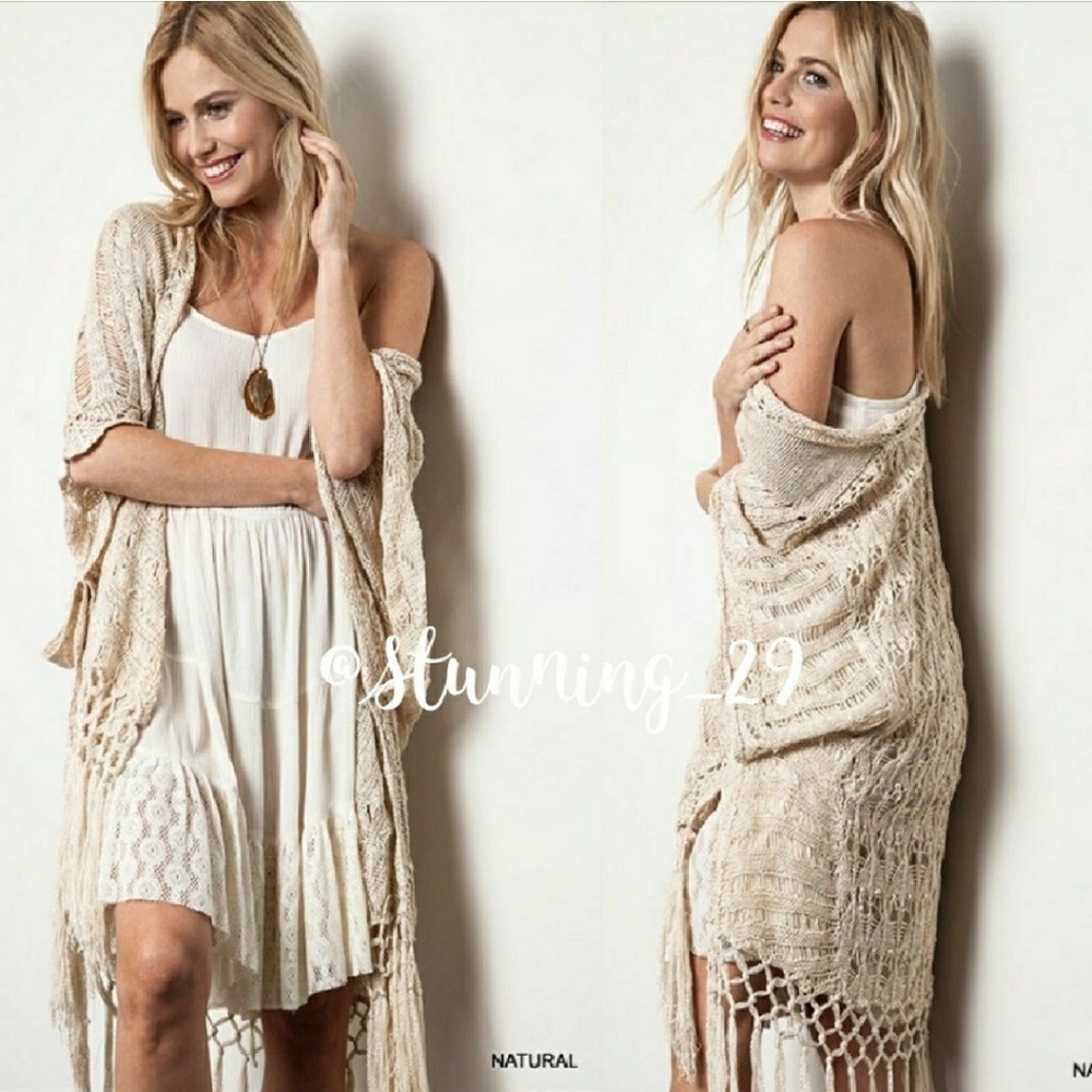 🆕️MUST HAVE COZY KNIT SWEATER  KIMONO